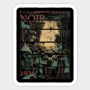 Noir 1936 Sticker